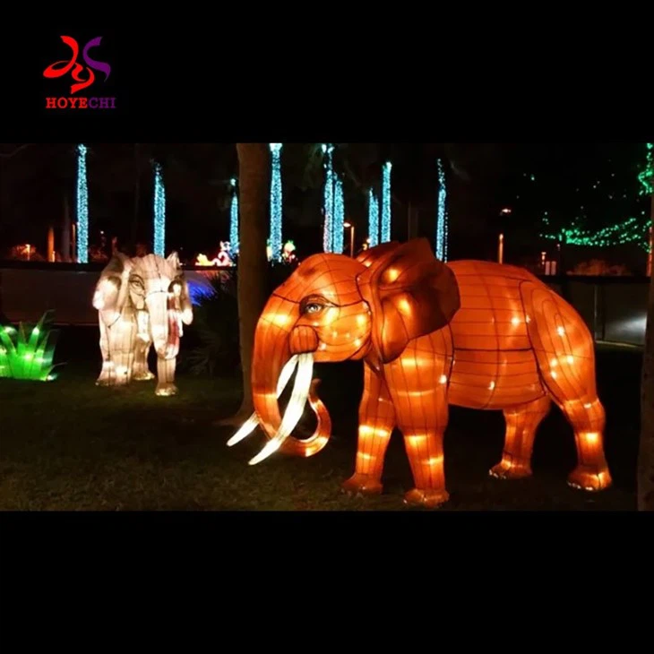 Light Show Night Decoration Lantern Animals Amusement Park Decorative Lanterns