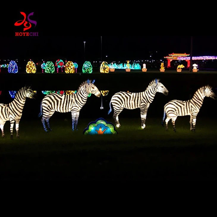 Light Show Night Decoration Lantern Animals Amusement Park Decorative Lanterns