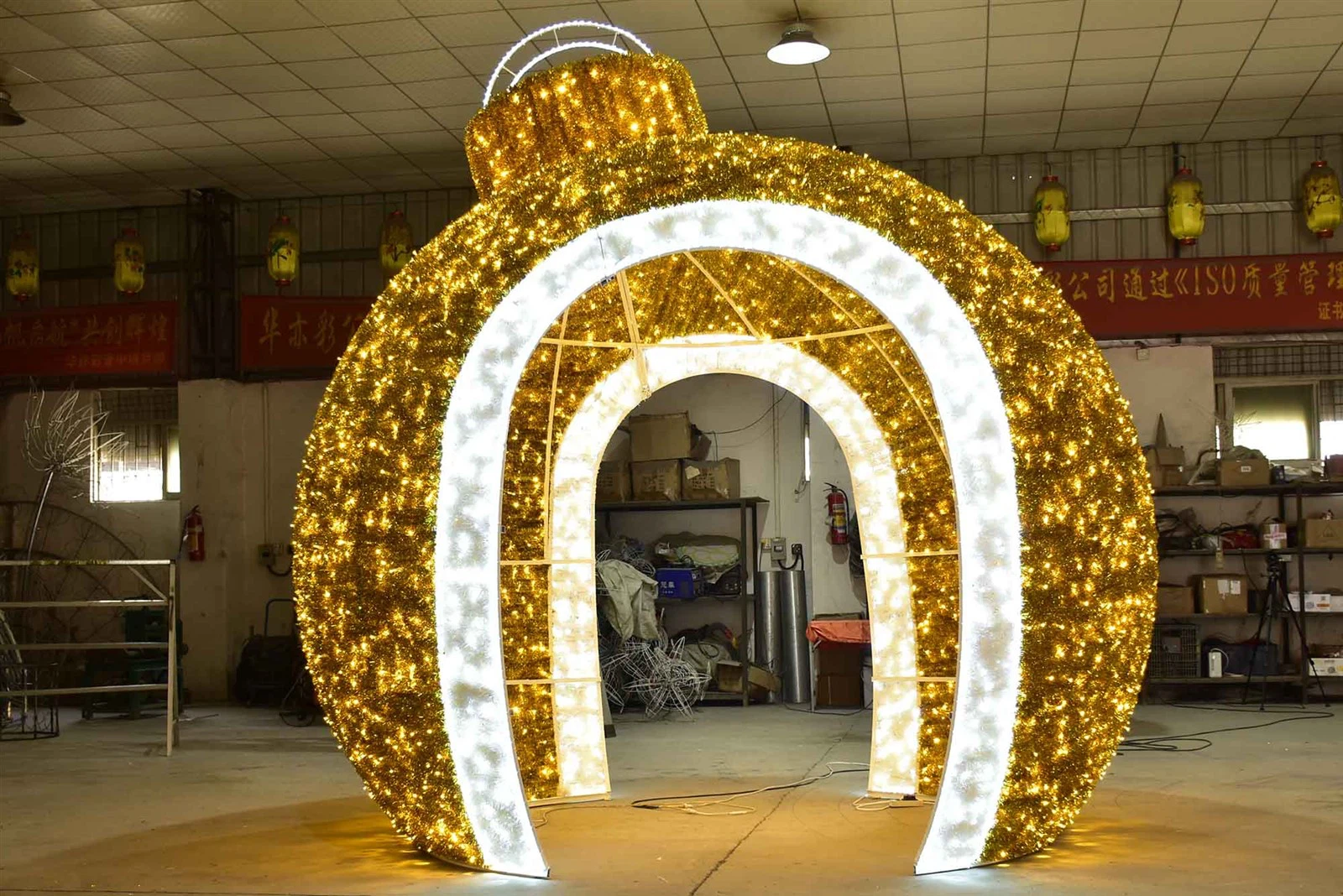 arch motif lighted ball arch motif lighted ball