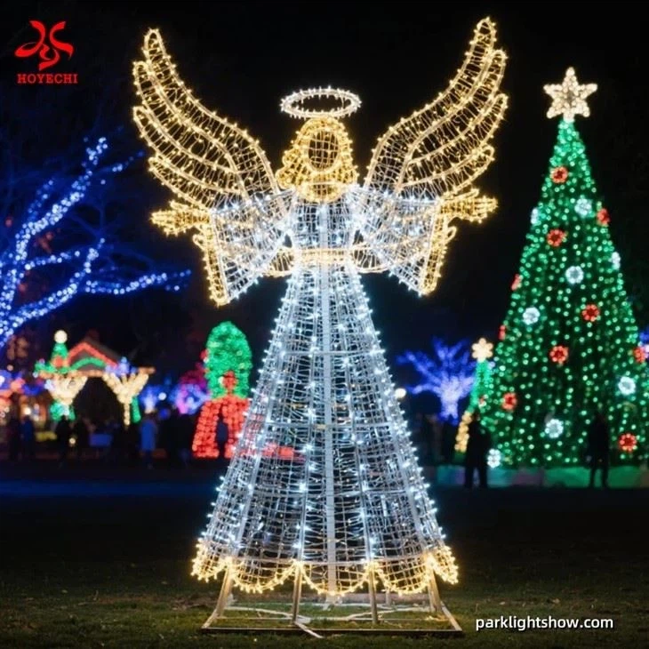 Illuminated Christmas Angel 1 Illuminated Christmas Angel 1